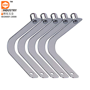 Pince de fixation à <span class=keywords><strong>ressort</strong></span> à bouton-poussoir pour tube de tente en acier 65Mn - Product Image 2