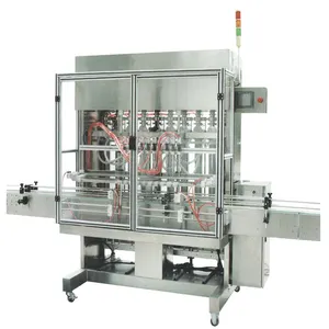 Chinese products low-cost custom durable piston perfume 8 nozzlesfilling machine line