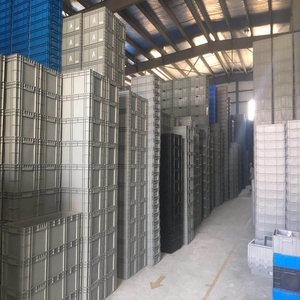 EU Stackable di chuyển nhựa doanh thu Tote hộp có thể tái chế lưu trữ container và Thùng Thùng - Product Image 6