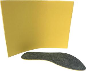China Shoe Material Factory Making <strong>Non</strong> <strong>Woven</strong> <strong>Insole</strong> <strong>Board</strong> with Yellow EVA Foam - Product Image 3