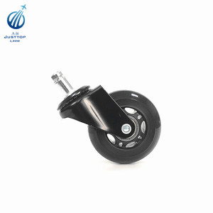 PU Wheel Black Rolla rable 2,5 "Bürostuhl Caster - Product Image 5