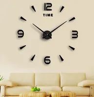 Large 3d Wall Clock, Modern Watch, DIY, Wholesale