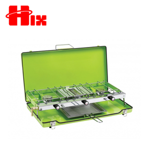 <span class=keywords><strong>Cuisinière</strong></span> à gaz de camping avec grille, poêle primaire de haute qualité - Product Image 4