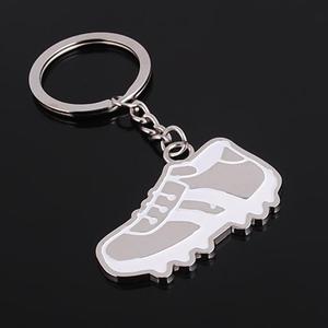 Promoción fútbol forma llavero logotipo personalizado llavero de metal - Product Image 2