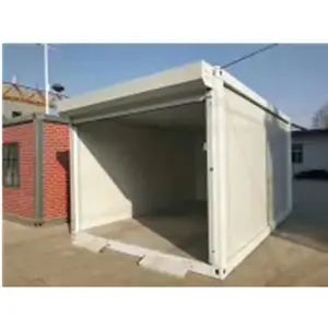 Maison prédécoupée de 3 chambres, kits de cabine à bûches, garage mobile