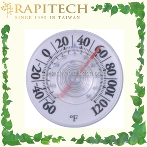 Elegante termómetro de pared de plástico para el hogar escala de temperatura fácil de leer para decoración del hogar - Product Image 2