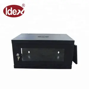 Wall mount locking network cabinet 6U Data rack cabinet Network server cabinet with cooling