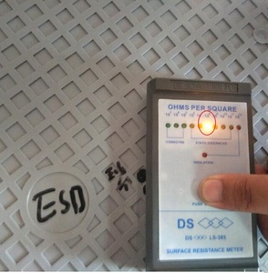 المصنع مباشرة بولي كلوريد الفينيل ESD أرضية مرتفعة حصيرة ، esd أرضيات من الفنيل بلاط مكافحة ساكنة esd أرضية من كلوريد متعدد الفاينيل أرضيات من الفنيل - Product Image 6