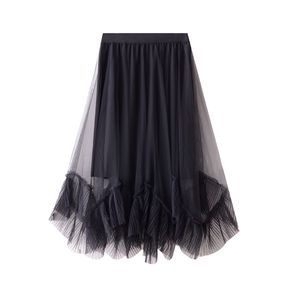 Adult Tutu Skirt <strong>Underskirt</strong> Women's Nude Tiered Layered Mesh Ballet Prom Party <strong>Tulle</strong> Tutu A-line Midi Skirt - Product Image 3