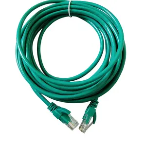 Màu Xanh Lá Cây Rj45 Cat 5 Cat6 Utp Patch Cable 24awg 1M 3M Dây Cat5 Cat6 Vá Dây Cáp