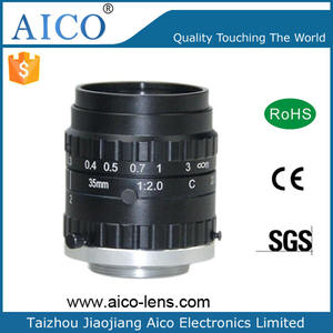 Alta illuminazione relativa piccolo <span class=keywords><strong>CRA</strong></span> 6mp F2.0 2/3 "35mm 6megapixel C montaggio macchina visione Fa obiettivo Cctv per fotocamera 2/3 pollici - Product Image 3