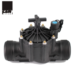 Électrovanne d'irrigation magnétique 300ph 3 pouces, système d'irrigation en plastique, aménagement paysager agriculture, verrouillage de 3 "<span class=keywords><strong>DN80</strong></span> AC24V 110 DC