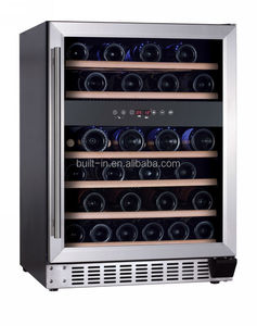 Ventes chaudes 46 bouteilles 145L 82cm de hauteur Cave à <span class=keywords><strong>vin</strong></span> à compresseur Cave à <span class=keywords><strong>vin</strong></span> Refroidisseur de bouteilles de <span class=keywords><strong>vin</strong></span> - Product Image 4