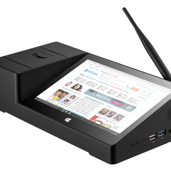 מפעל של 8.9 סנטימטרים PIPO X3 dual os Tablet עם מדפסת תרמית RJ45 RJ11 RS232 יציאת מיני tablet