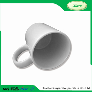 Zibo Xinyu Taza de cerámica blanca llana para la promoción - Product Image 4