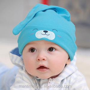 Bébé bonnet bébé coton cap enfants dessin animé chapeau - Product Image 1