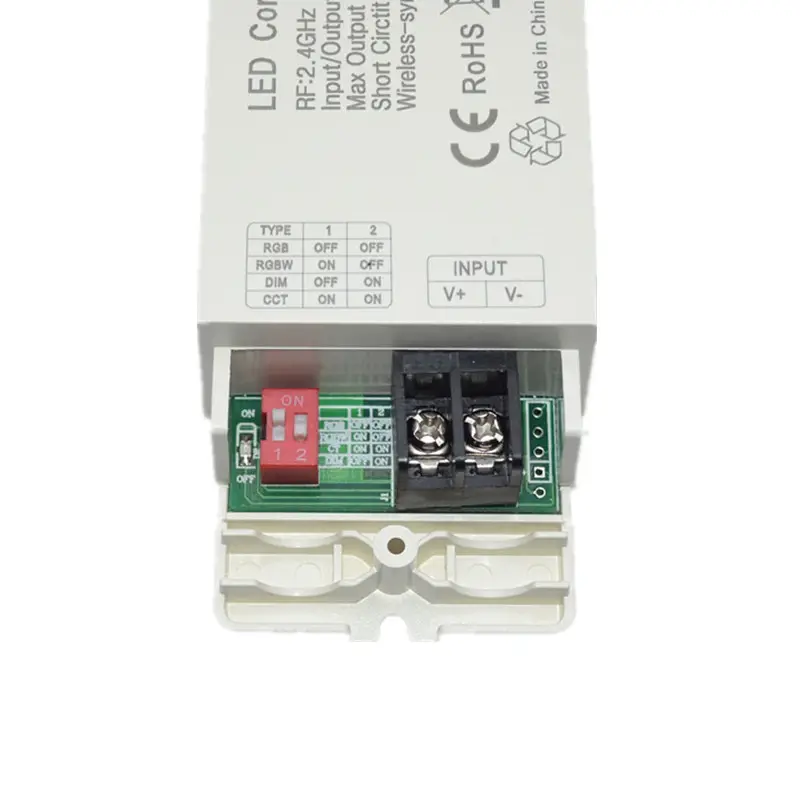 A controller is enough 4 in 1 DIM/CCT/RGB/RGBW Wireless WiFi Control Module LED Controller RF 2.4G for LED Light Strips