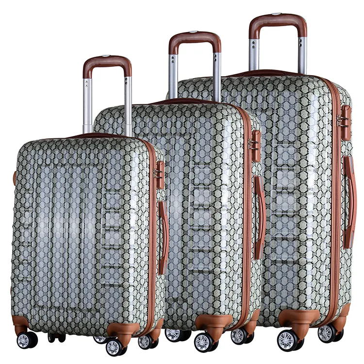 wasserdichte gepäcktasche gute qualität räder reisetaschen polycarbonat rollendes gepäck 20 24 28 zoll