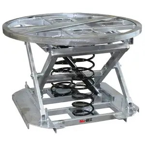 Plataforma de mesa elevadora activada por resorte galvanizado-Nivelador de palés