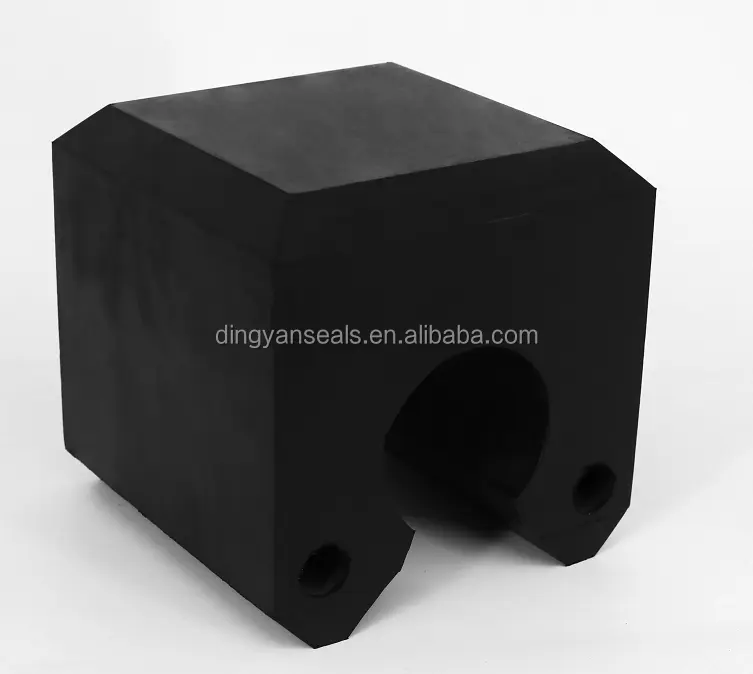 CCS certified NR EPDM marine Square Type Rubber Fender For Dock and ship