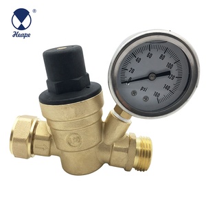 HEAPE kurşunsuz su basıncı azaltıcı vana pirinç basınç göstergesi - Product Image 4