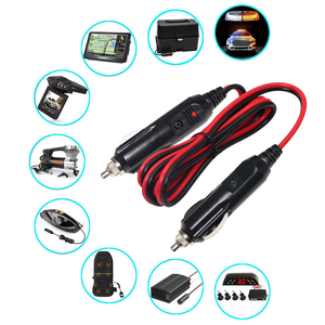 Adaptor Pompa Udara Mobil dengan Kabel Panjang dan Sekring 15A, Perpanjang Steker Pemantik Rokok 12V - Product Image 2