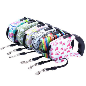 Nuevo Multicolor 5M Auto Extensible Arnés para mascotas Tracción Retráctil <span class=keywords><strong>Collar</strong></span> para perro Correa - Product Image 3