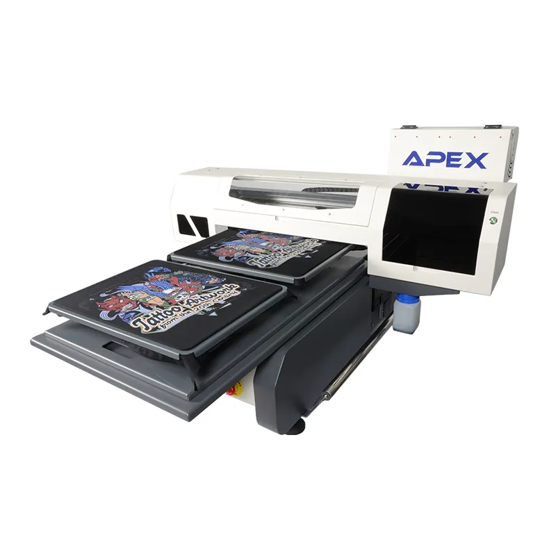 Dtg آلة a3 dtg سعر الطابعة الرقمية آلة طبع على قميص apex طابعة dtg