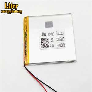 Lipo Tablet PC 3,7 V 3075115 battery rechargeable 4000 mah Polymer battery li-polímero - Product Image 1