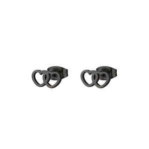 Di modo Minimalista Disegno Bello Regalo Dei Monili Degli <span class=keywords><strong>Orecchini</strong></span> Della Vite Prigioniera 316L In <span class=keywords><strong>Acciaio</strong></span> Inox Ragazze Hollow Doppio Cuore <span class=keywords><strong>Orecchini</strong></span> Ragazze - Product Image 5
