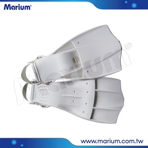 Scuba Swimming Freediving Equipment Soft Rubber Long Blade Fins - Product Image 2