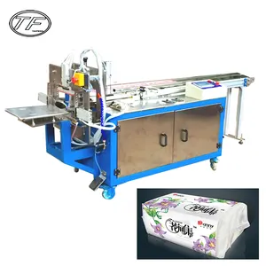 Drawing facial tissue nylon bagging packing machine and semi auto napkin soft tissue plastic bag sealing machine