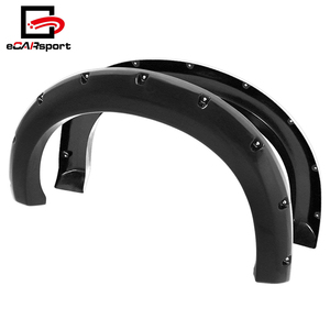 Pour Ford <span class=keywords><strong>Super</strong></span> Duty F-<span class=keywords><strong>250</strong></span> F-350 ABS Poche Rivet Style Roue Large Corps Élargisseurs d'ailes Garniture - Product Image 3