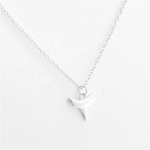 Collar de Gargantilla de diente de tiburón con abalorios delicados, joyería de plata 2024 a la moda, 925, - Product Image 5