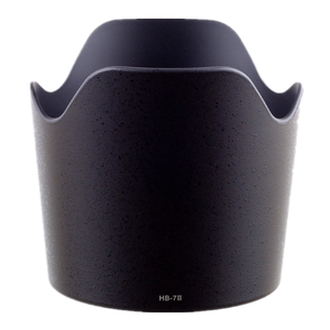 Nouveau pare-soleil en plastique noir OEM Lotus HB-<span class=keywords><strong>7</strong></span> <span class=keywords><strong>II</strong></span> plein format avec interface C-Mount pour objectif AF 80mm-200mm F2.8D - Product Image 3