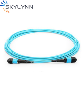 Skylynn mật độ cao sợi quang OM3 12/24 lõi MPO/MTP vá dây CE chứng nhận - Product Image 2