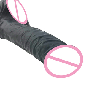 FAAK 18.5cm 7.3&quot; Dia 3.5cm Sexual <strong>Anal</strong> <strong>Toys</strong> Butt Plug Soft Realistic Lifelike Safe Silicone Dildos Big Black <strong>Sex</strong> <strong>Toys</strong> for Women