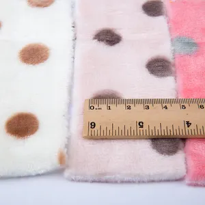 Толстый хлопок фланель Ткань 350gsm для одеяла и пижамы зимой
