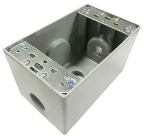 Factory High Quality Best Price One Gang Weatherproof Outlet Box