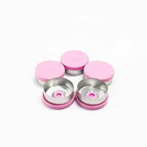 20mm crimp Top Glass Vial Aluminum Plastic Cap Seal for Medicine Injection