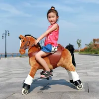 Animal Ride on Wheels, Riding Horse, Walking Toy