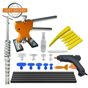 Kit d'outils de débosselage sans peinture, réparation de la grêle, tête de marteau, outils de débosselage 20 pièces