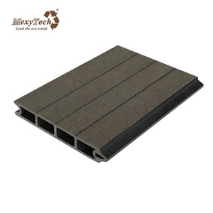 Vendeur chaud écologique décoratif porte extérieure clôture composée en plastique en bois imperméable de barrière de wpc - Product Image 6