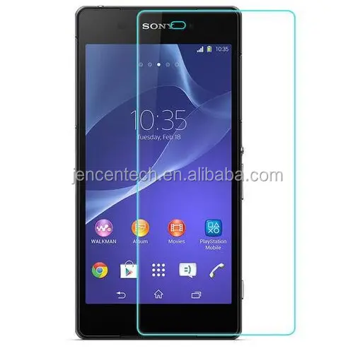 מכירה חמה מזג זכוכית מגן מסך עבור SONY xperia Z1 Z2 Z3 Z4 Z5 Z5P Z5C מיני