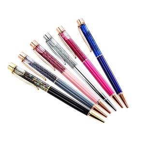 Customized Liquid Floating Ballpoint Pen Crystal Gift Pen