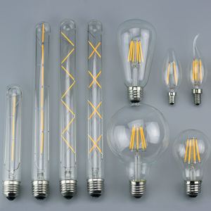 Dimmable LED Trang Trí Bóng Đèn Dây Tóc E26 E27 110V 220V 4 Wát 6 Wát 8 Wát Vintage Edison Phong Cách Thủy Tinh Pendant Ánh Sáng A19/ST64/G80/G95 T45 - Product Image 1