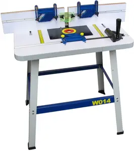 Table routeur cnc avec support, table de travail du bois, avec scie