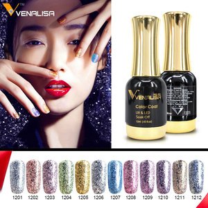 VENALISA Nuevo Producto para Decoración <span class=keywords><strong>de</strong></span> <span class=keywords><strong>Uñas</strong></span>, <span class=keywords><strong>Uñas</strong></span> Acrílicas, 12 Polvos Brillantes con Lentejuelas, Diseño <span class=keywords><strong>de</strong></span> <span class=keywords><strong>Uñas</strong></span> con Gel Líquido - Product Image 4