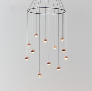 <span class=keywords><strong>Villa</strong></span> Restaurant Belle Lustre Moderne G4 Éclairage Acrylique Boules Pendentif Lampe de <span class=keywords><strong>La</strong></span> Chine - Product Image 3