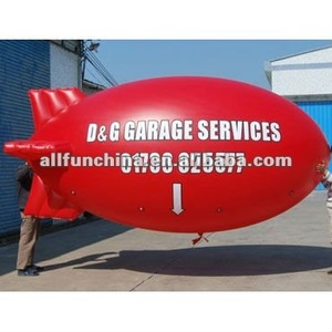 Globo inflable de helio de PVC, <span class=keywords><strong>zeppelin</strong></span> (cubo o globo) para publicidad, logotipos personalizados, tamaño de color - Product Image 1